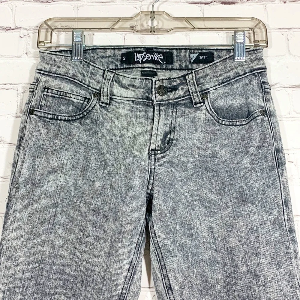 LipService Jeans JETT skinny ankle Acid wash - Picture 2 of 9